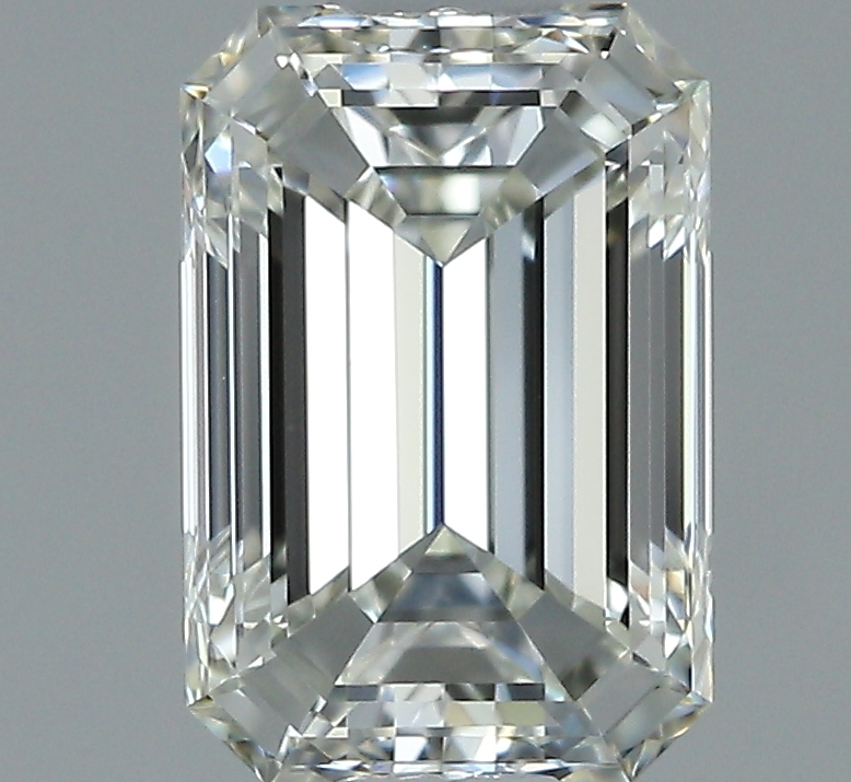1 Carat Emerald Cut Natural Diamond