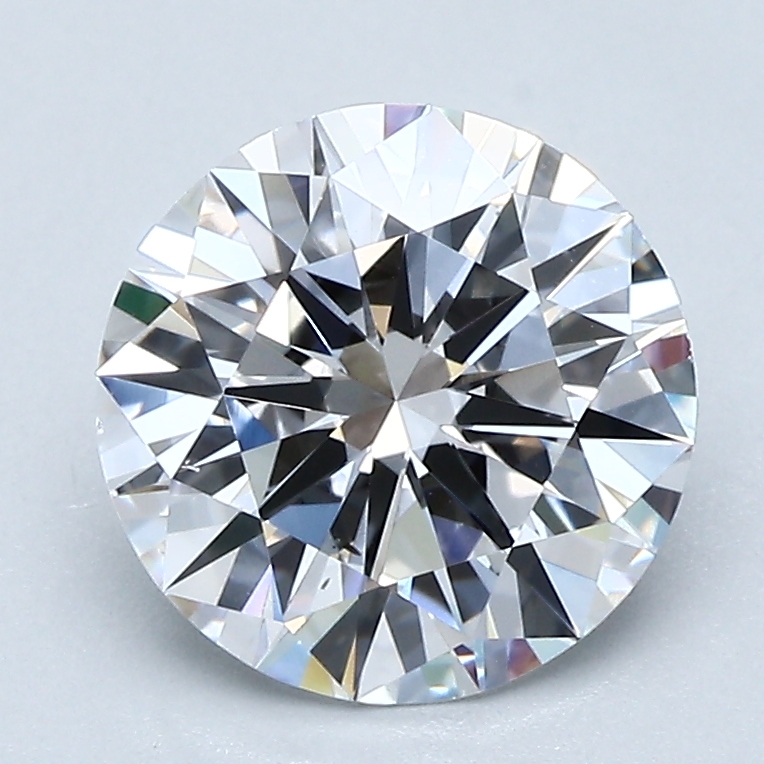 2.07 Carat Round Cut Natural Diamond