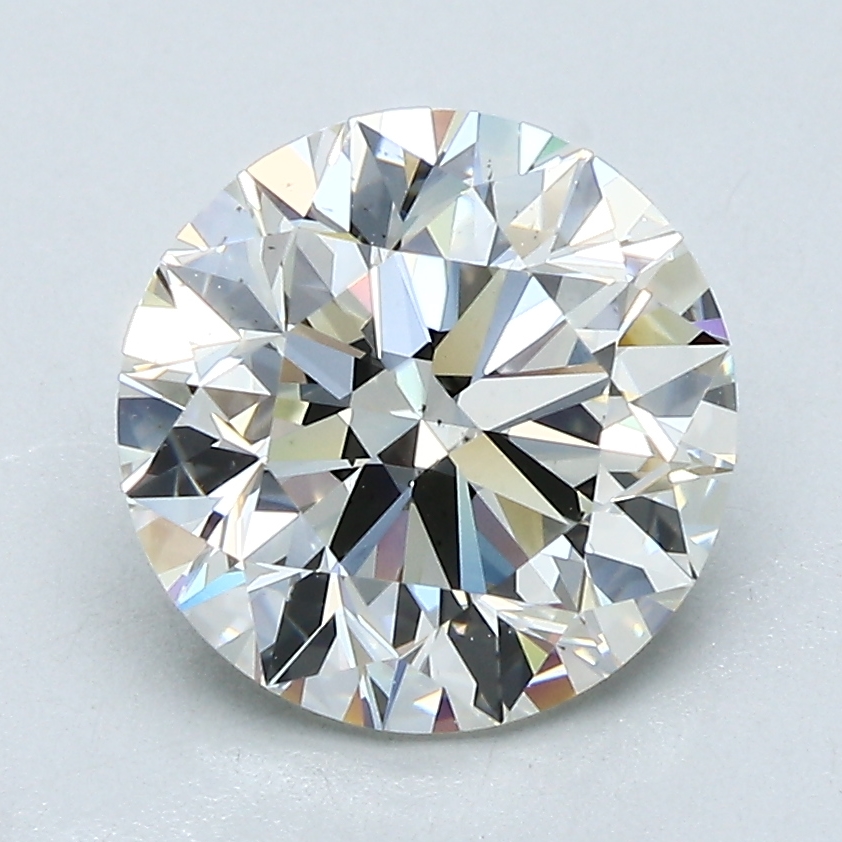 2.59 Carat Round Cut Natural Diamond