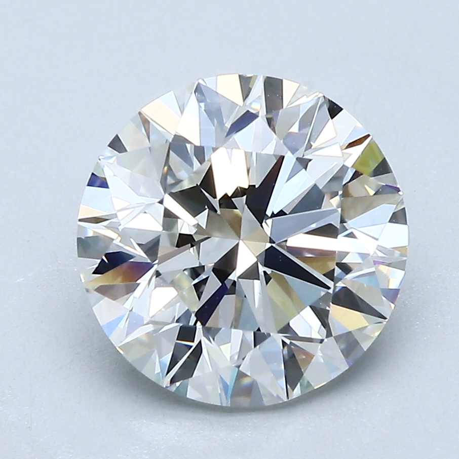 3.01 Carat Round Cut Natural Diamond