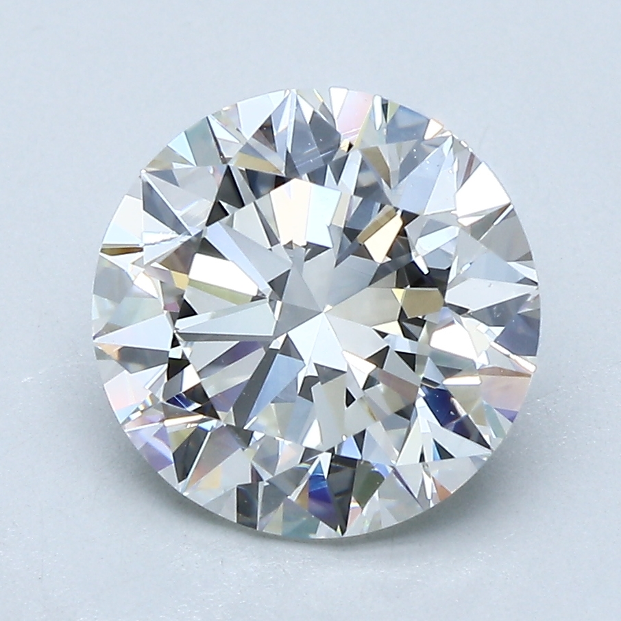 3.01 Carat Round Cut Natural Diamond