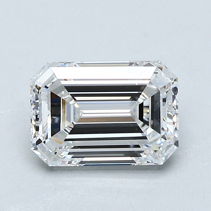 1.7 Carat Emerald Cut Natural Diamond