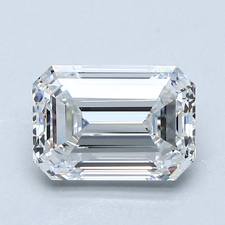 1.69 Carat Emerald Cut Natural Diamond