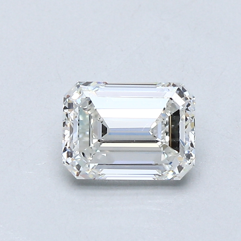 1 Carat Emerald Cut Natural Diamond