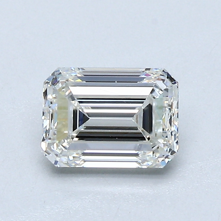 1 Carat Emerald Cut Natural Diamond