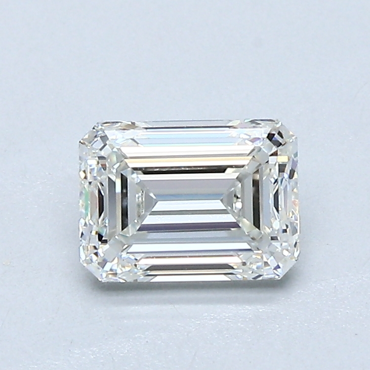 0.9 Carat Emerald Cut Natural Diamond