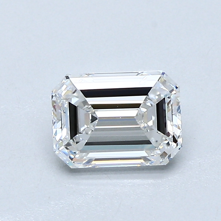 0.91 Carat Emerald Cut Natural Diamond