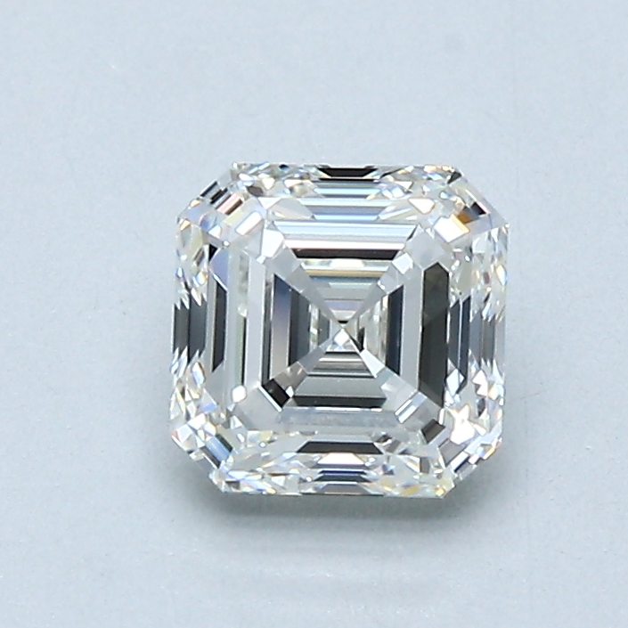 0.9 Carat Asscher Cut Natural Diamond
