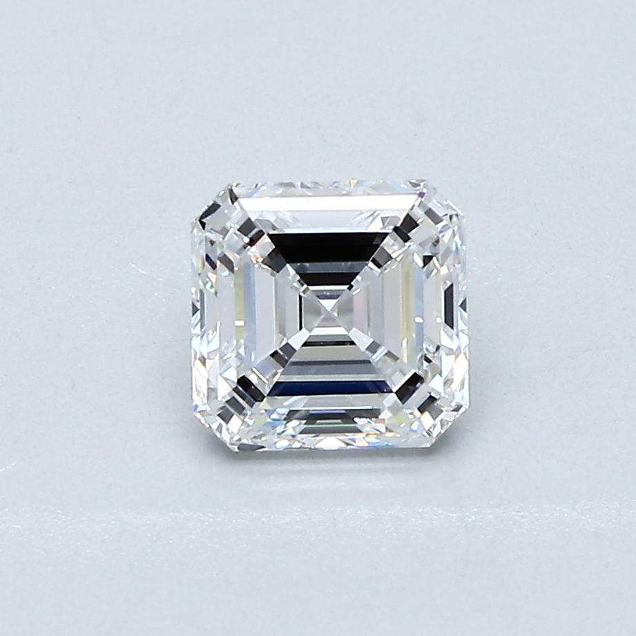 1 Carat Asscher Cut Natural Diamond