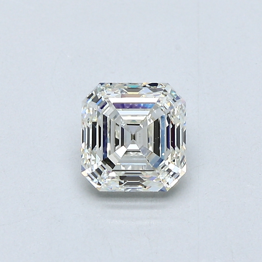 0.9 Carat Asscher Cut Natural Diamond