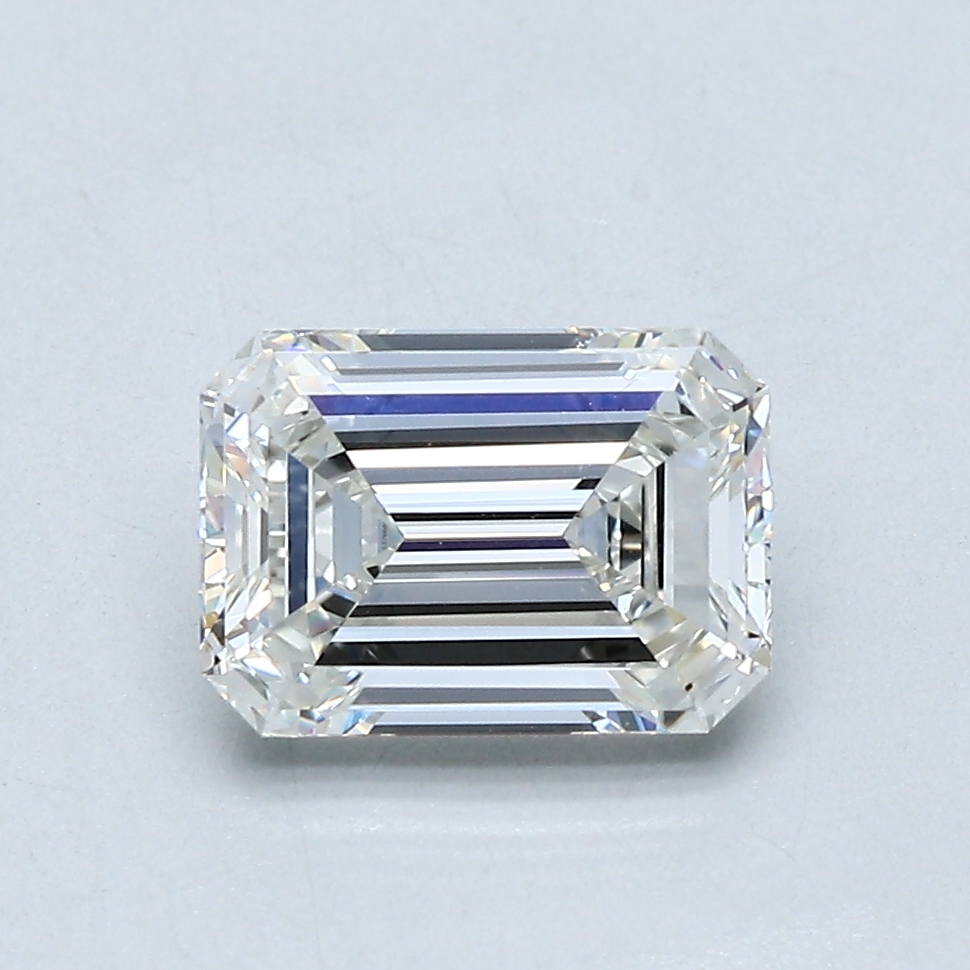 1.61 Carat Emerald Cut Natural Diamond