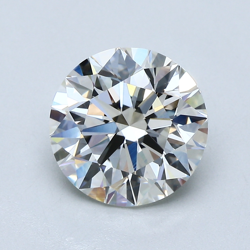 3.03 Carat Round Cut Natural Diamond