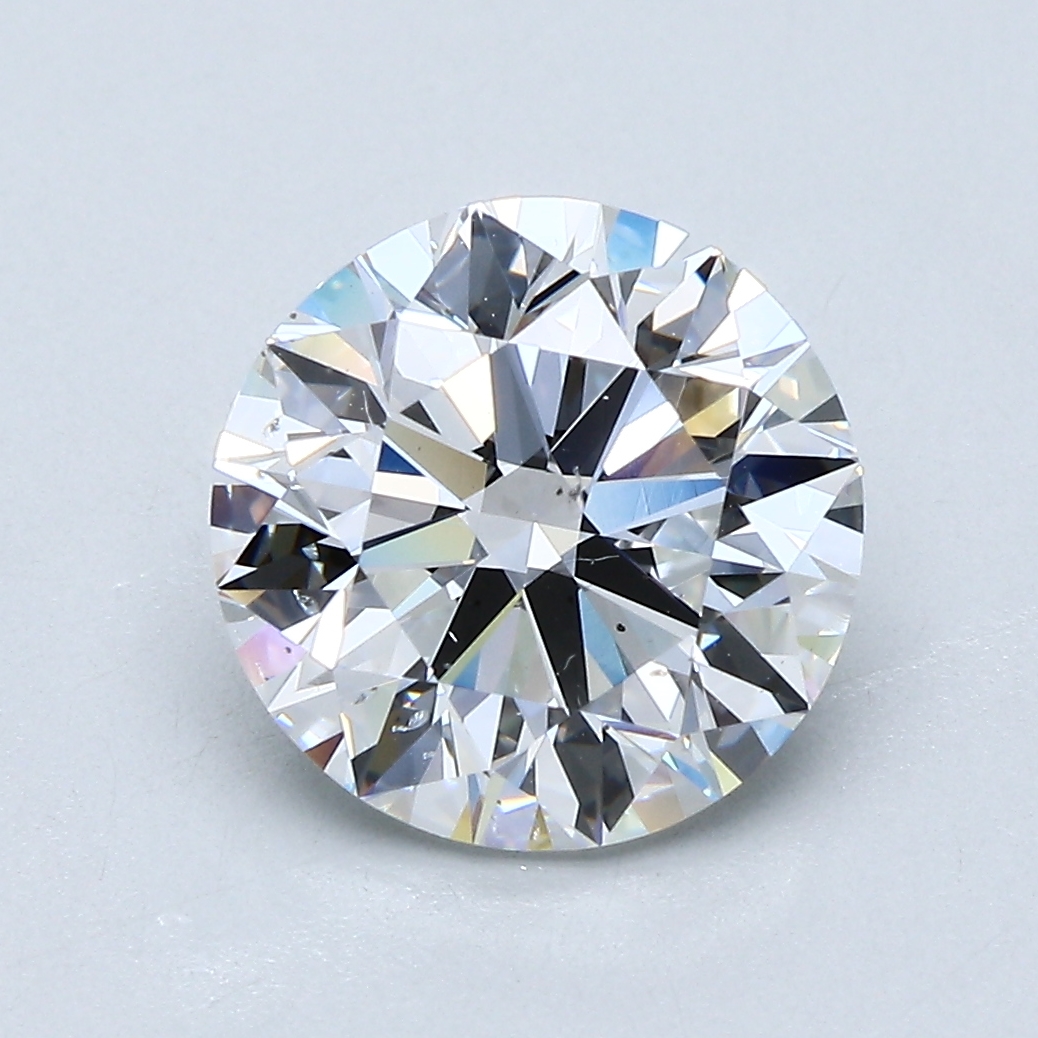 3.01 Carat Round Cut Natural Diamond