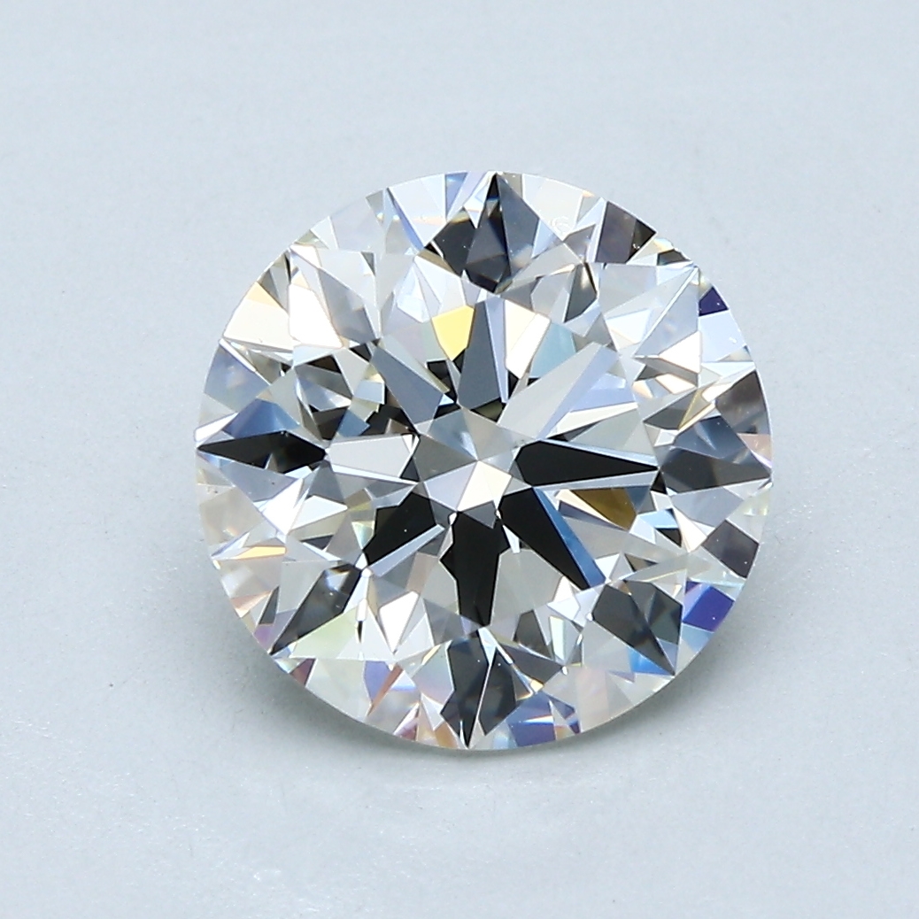 2.95 Carat Round Cut Natural Diamond