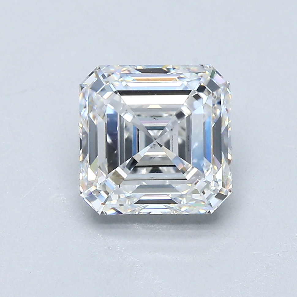 2.02 Carat Asscher Cut Natural Diamond