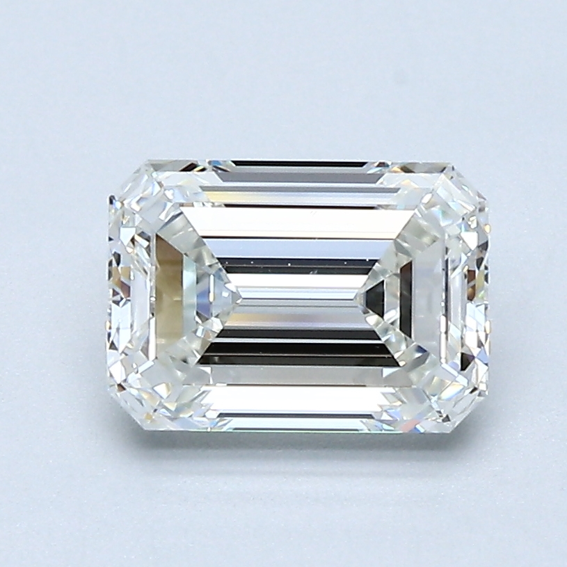 1.5 Carat Emerald Cut Natural Diamond