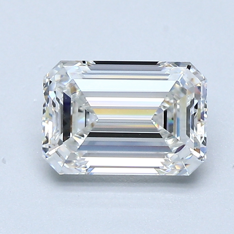 1.34 Carat Emerald Cut Natural Diamond