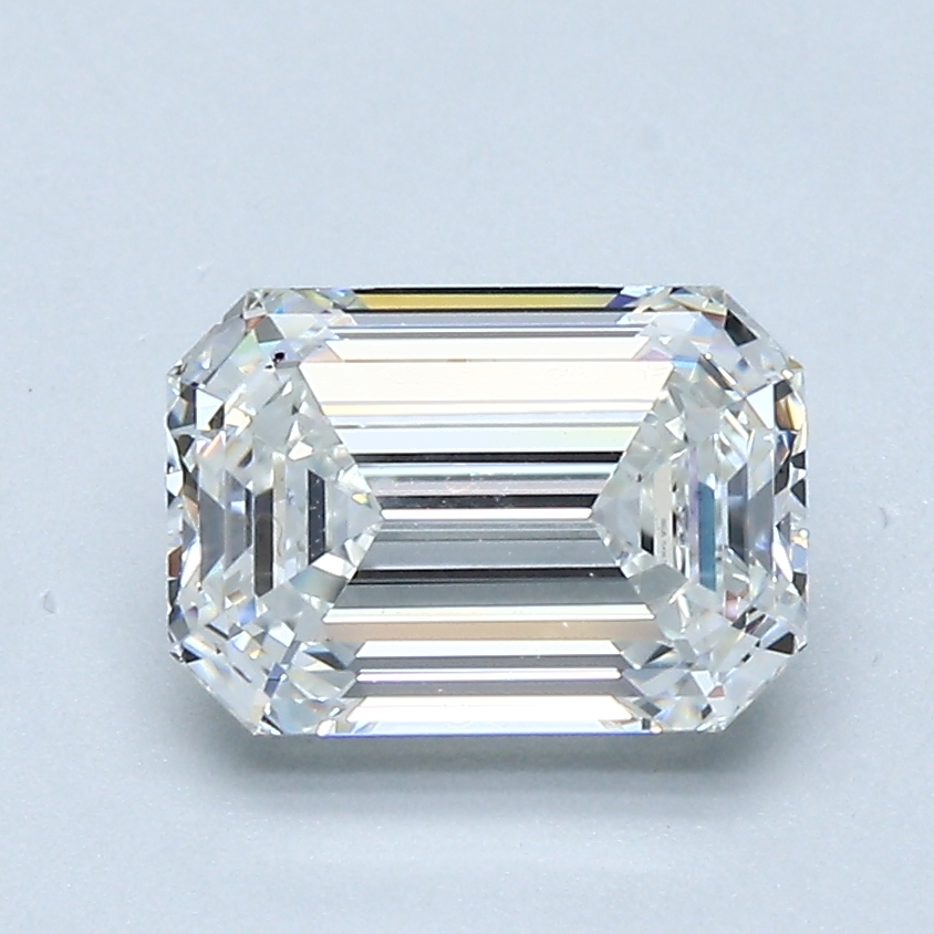 1.74 Carat Emerald Cut Natural Diamond