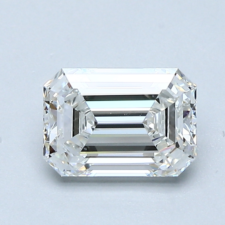 1.23 Carat Emerald Cut Natural Diamond