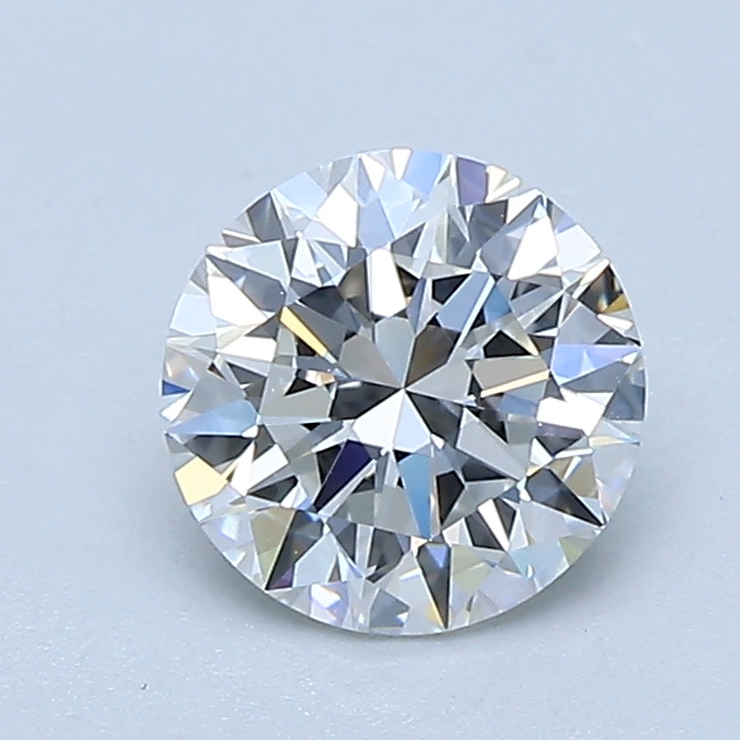 0.9 Carat Round Cut Natural Diamond