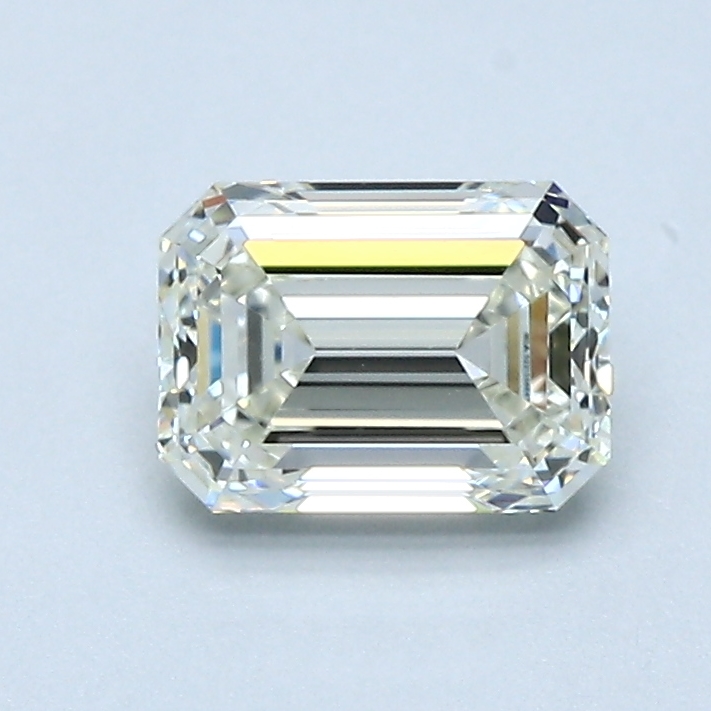 0.91 Carat Emerald Cut Natural Diamond