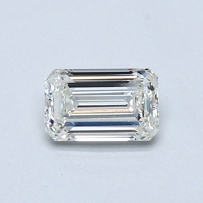 0.46 Carat Emerald Cut Natural Diamond