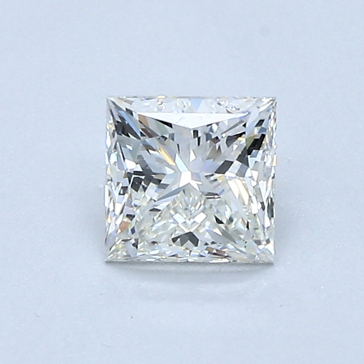 0.71 Carat Princess Cut Natural Diamond