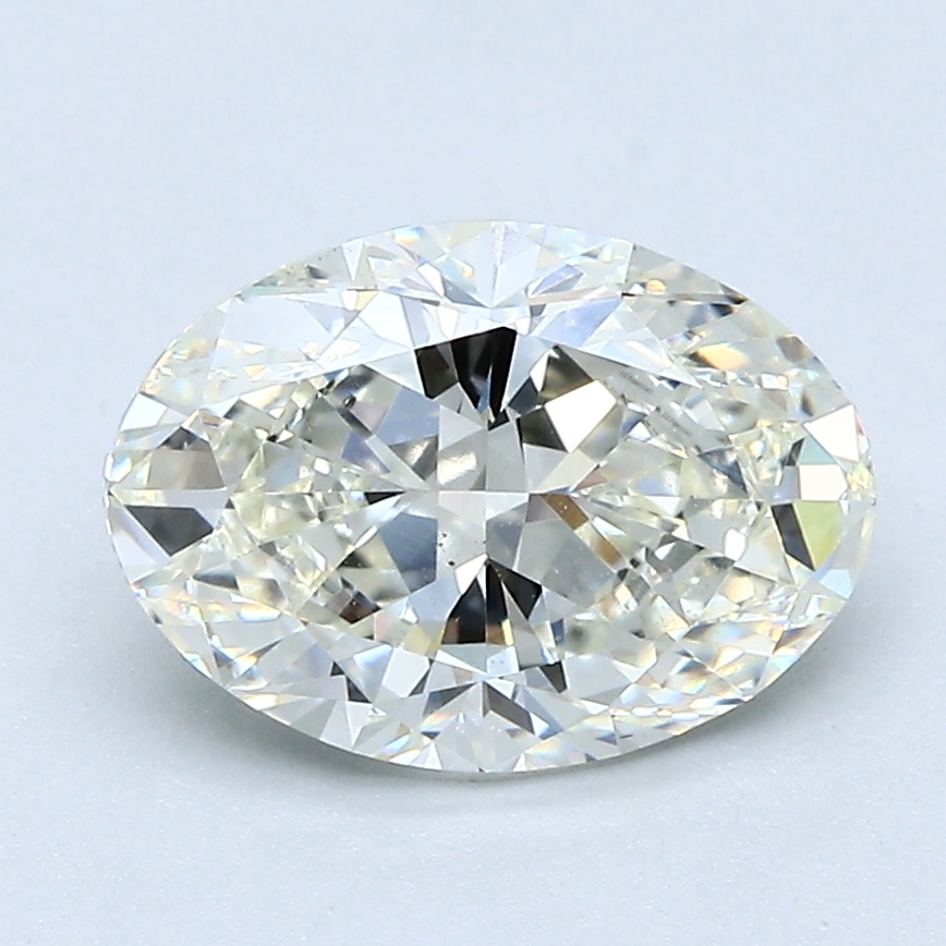 2.01 Carat Oval Cut Natural Diamond