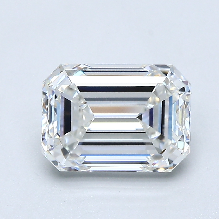 1.8 Carat Emerald Cut Natural Diamond