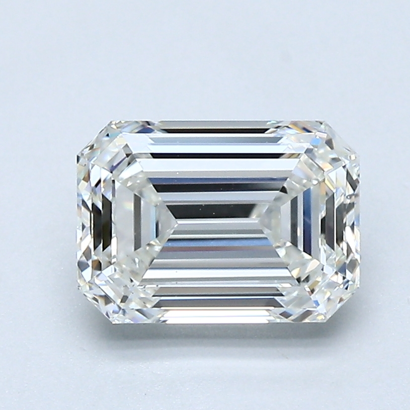 1.7 Carat Emerald Cut Natural Diamond