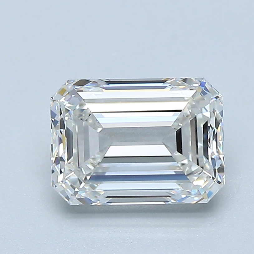 1.7 Carat Emerald Cut Natural Diamond