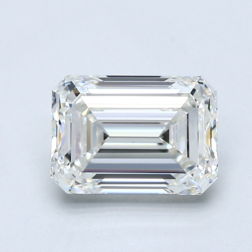 1.7 Carat Emerald Cut Natural Diamond