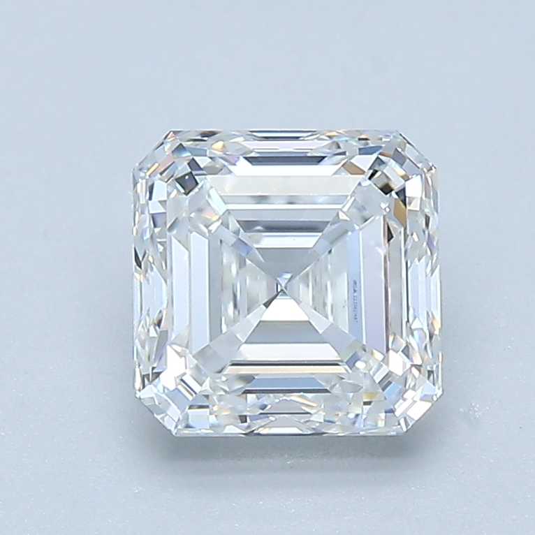 1.5 Carat Asscher Cut Natural Diamond