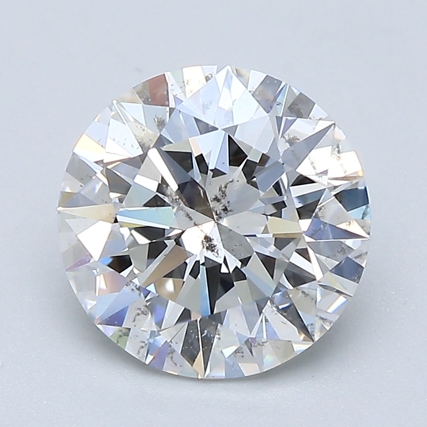 2.51 Carat Round Cut Natural Diamond