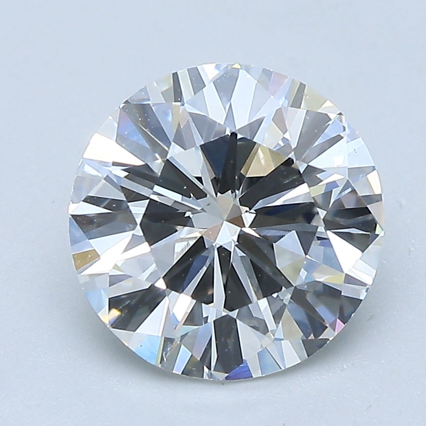 2.4 Carat Round Cut Natural Diamond