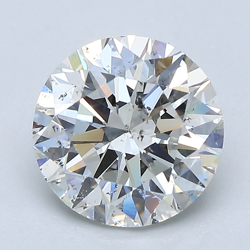 2.51 Carat Round Cut Natural Diamond