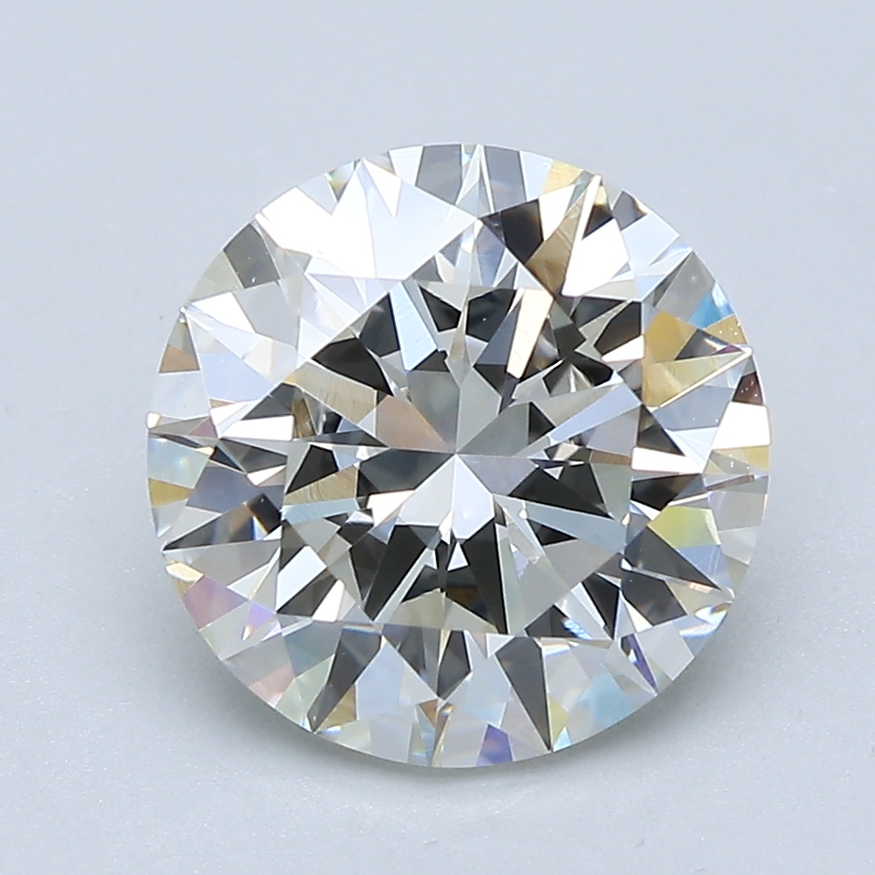 3.08 Carat Round Cut Natural Diamond
