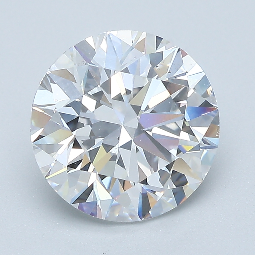 3.01 Carat Round Cut Natural Diamond