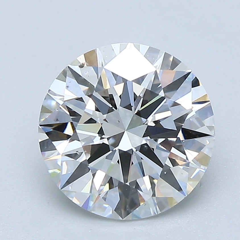 2.4 Carat Round Cut Natural Diamond