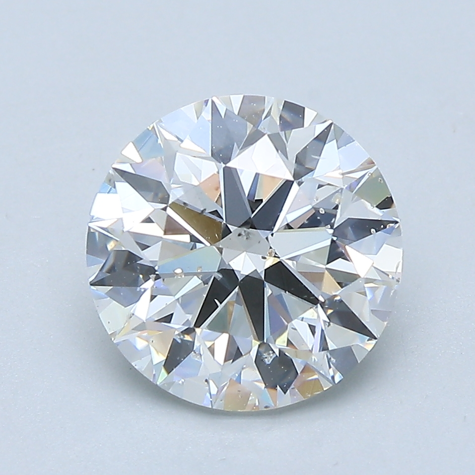 2.71 Carat Round Cut Natural Diamond