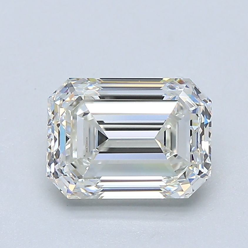 1.7 Carat Emerald Cut Natural Diamond