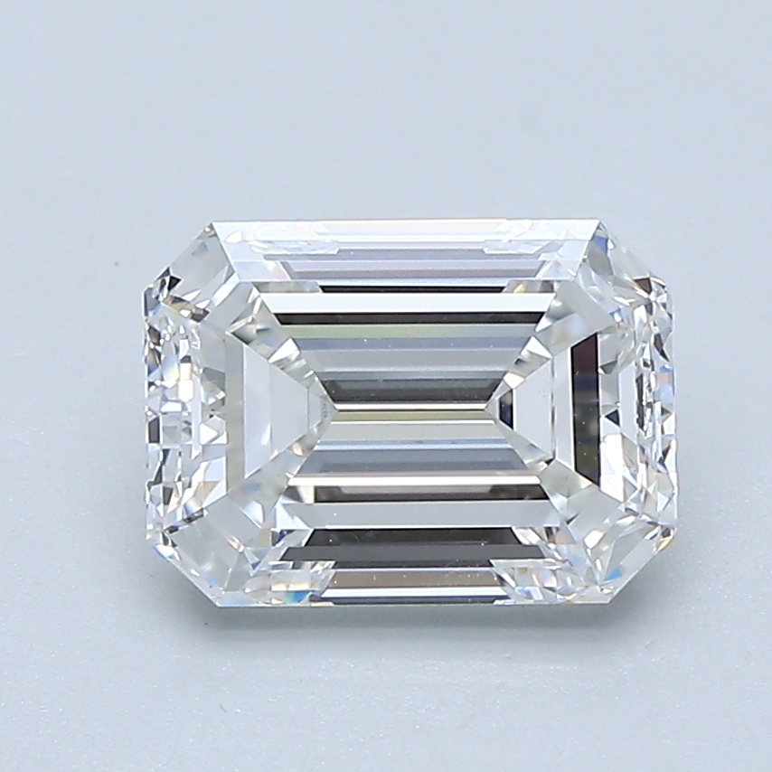 1.78 Carat Emerald Cut Natural Diamond