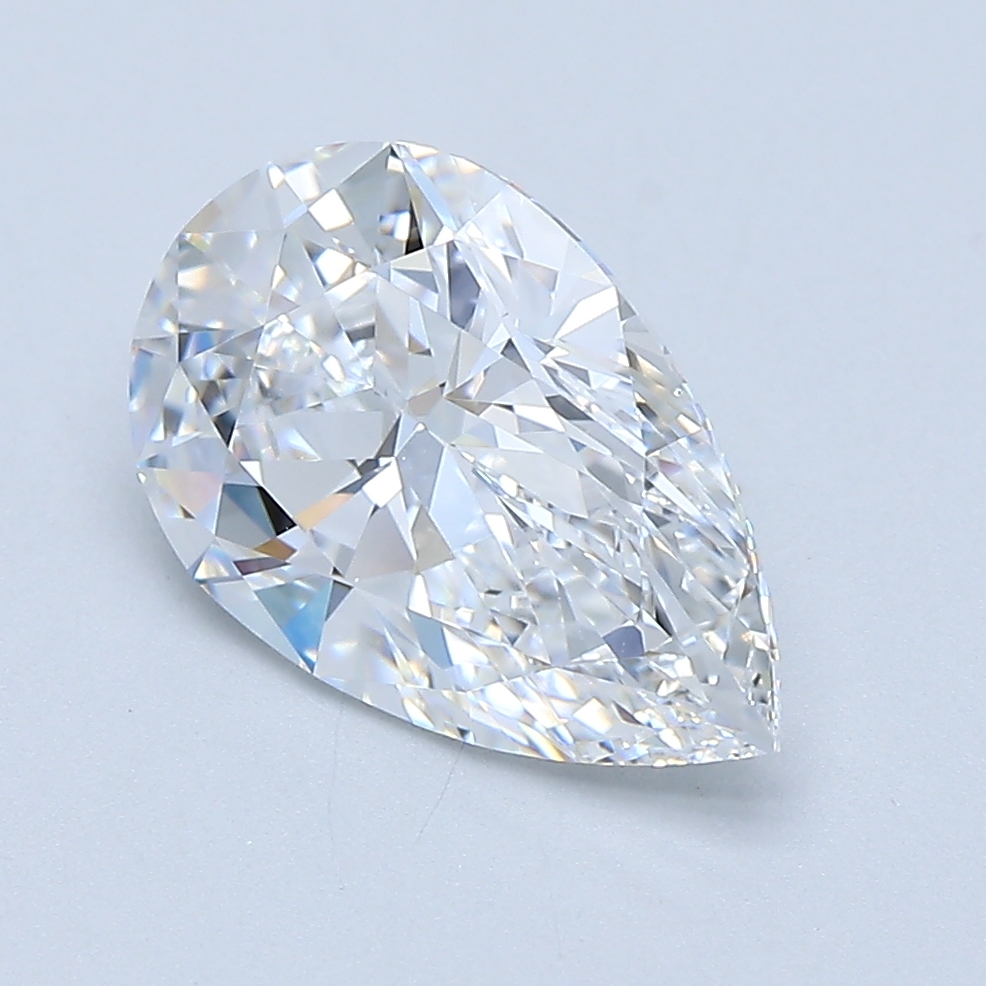2.25 Carat Pear Cut Natural Diamond