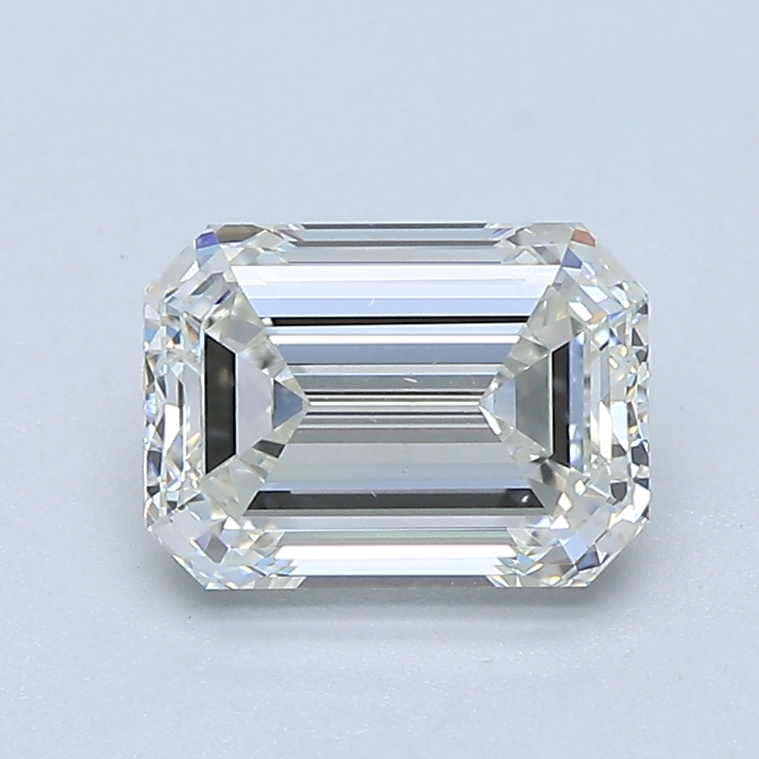 1.7 Carat Emerald Cut Natural Diamond