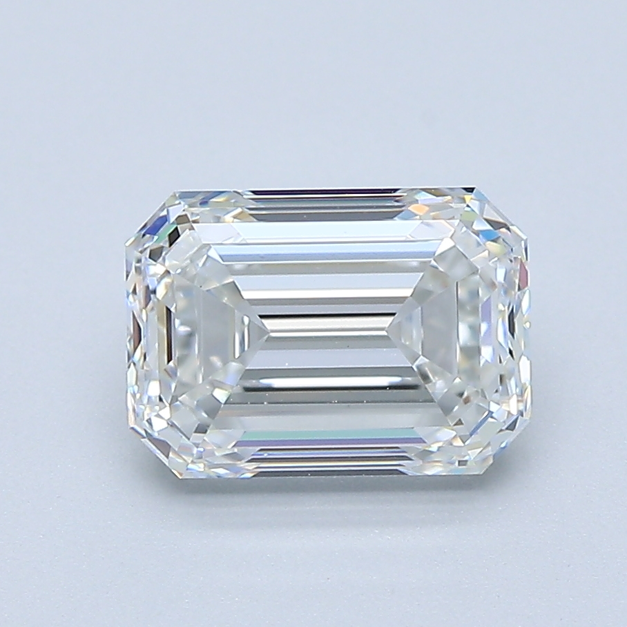 2.01 Carat Emerald Cut Natural Diamond