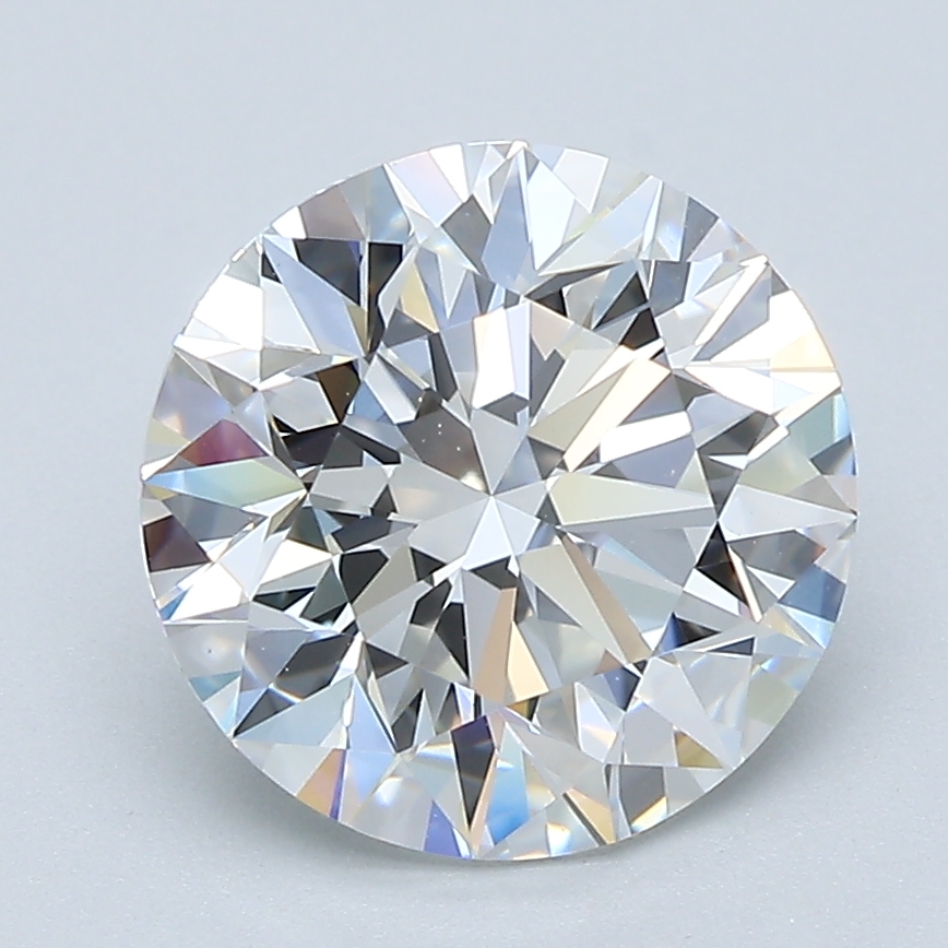 3.01 Carat Round Cut Natural Diamond