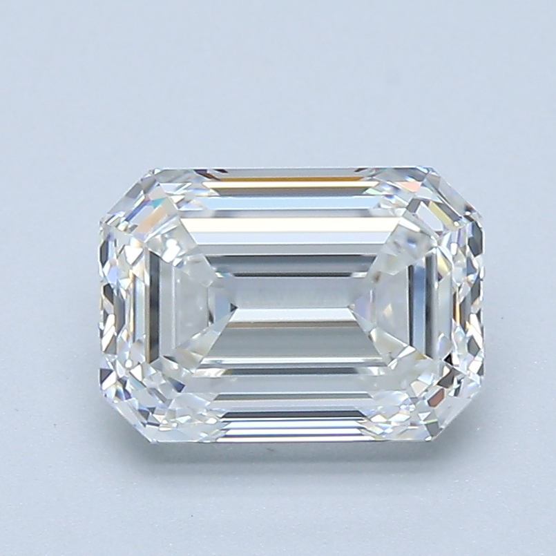 1.67 Carat Emerald Cut Natural Diamond