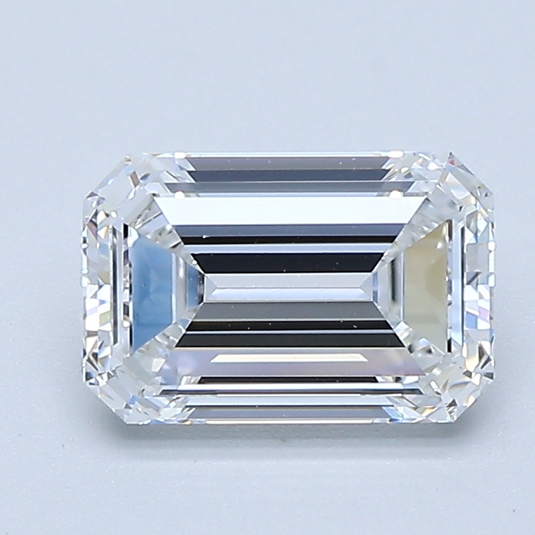 1.57 Carat Emerald Cut Natural Diamond