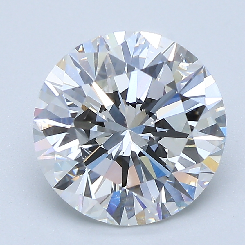 3 Carat Round Cut Natural Diamond