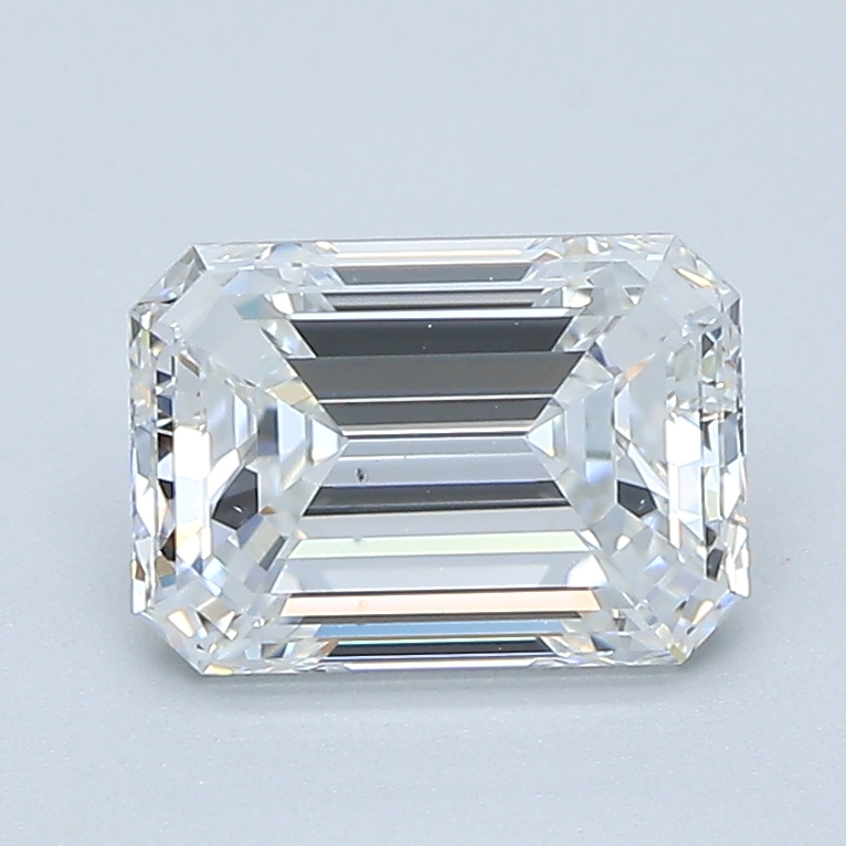 1.5 Carat Emerald Cut Natural Diamond